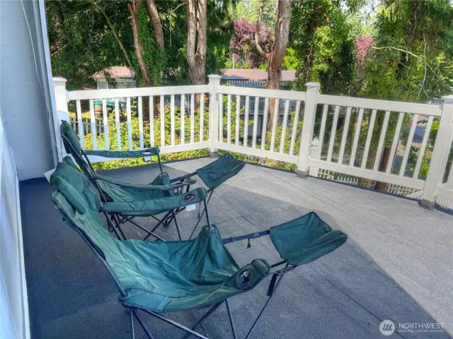 Master Bedroom Deck