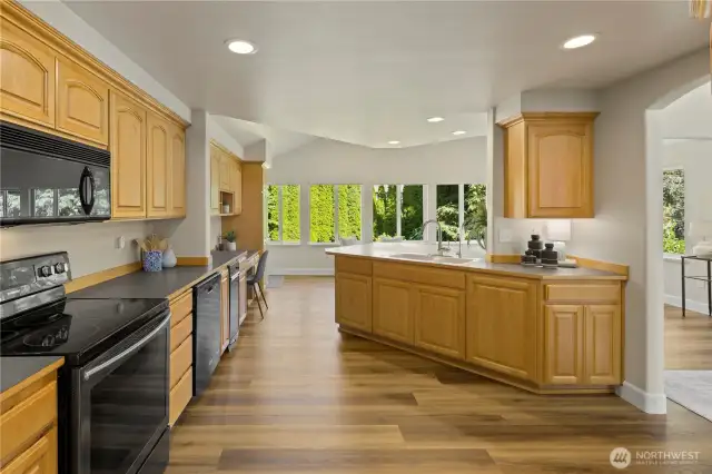 Expansive Kitchen!