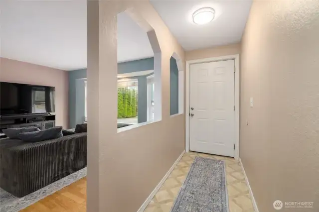 Front entry
