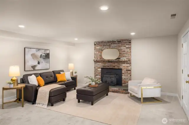 Downstairs living room