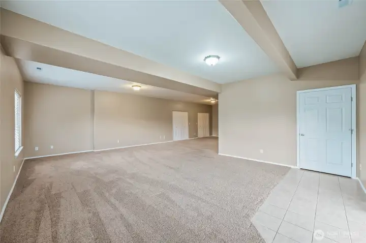Family room lower level