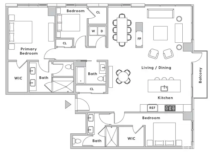 Floor plan.