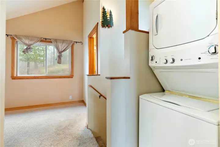 Upstairs laundry