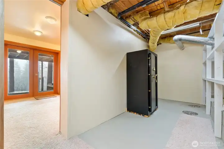Basement storage