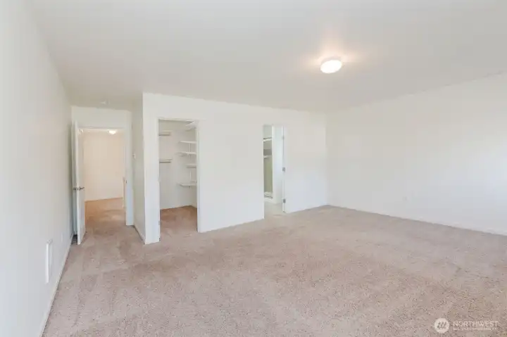 Huge primary bedroom!