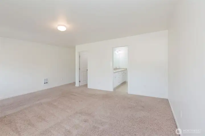 Huge primary bedroom!