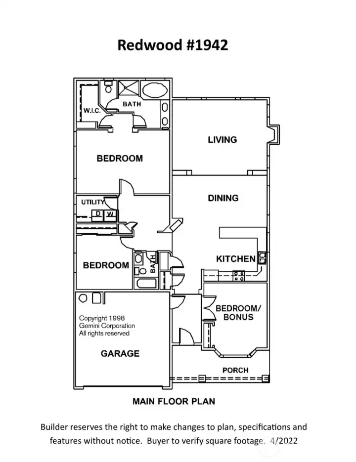 Main Floor Plan