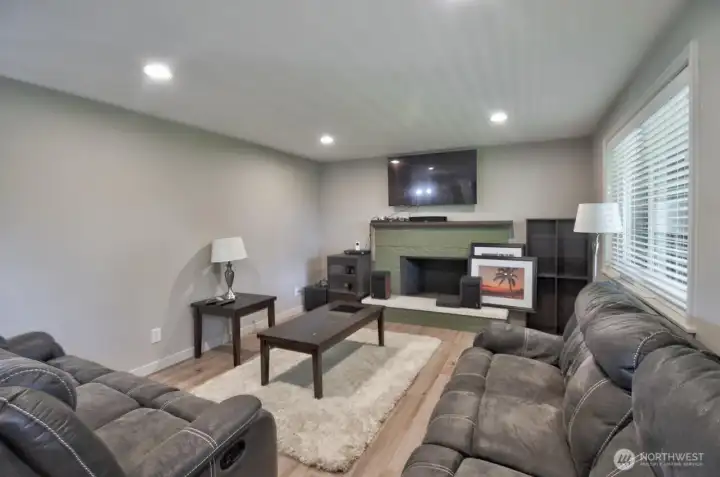 A closer look at the living area