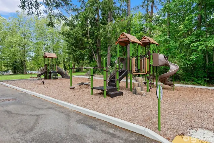 Large neighborhood park and trails