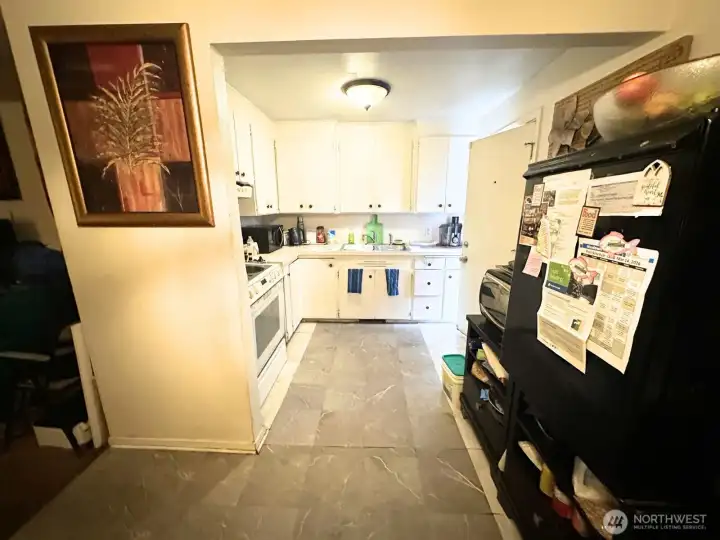Kitchen From Dining Room