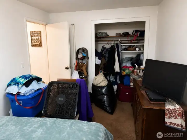 Bedroom 2 with closet Bedroom 2 with closet