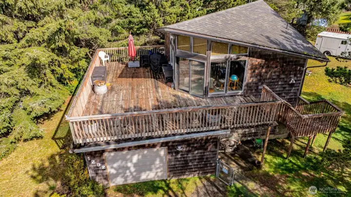 The awesome upper deck is ---