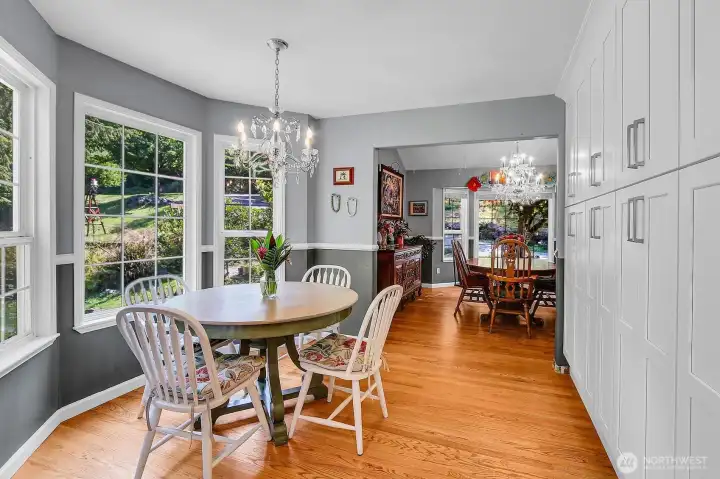 Dining Room with Hardwood Floors