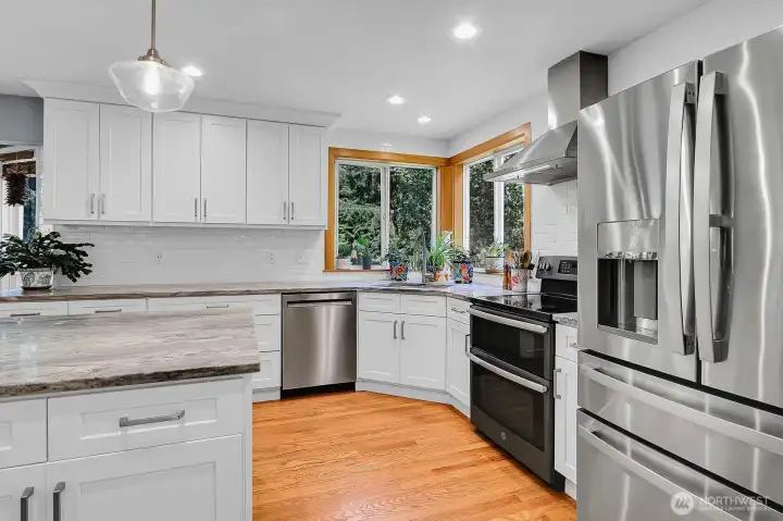 Leading from the Dining Room to Kitchen