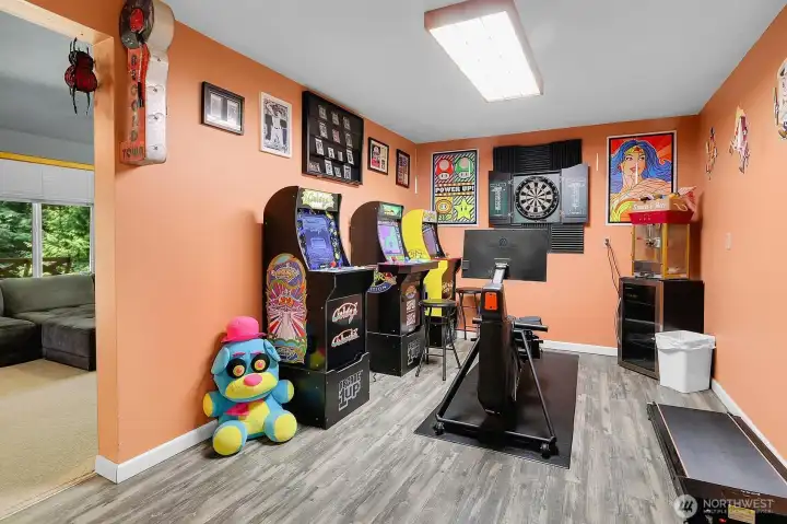 Downstairs Game Room