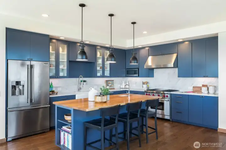 Wolf and Miele appliances