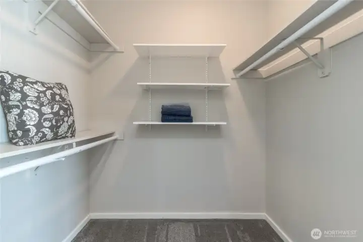 Walk-in Closet in primary
