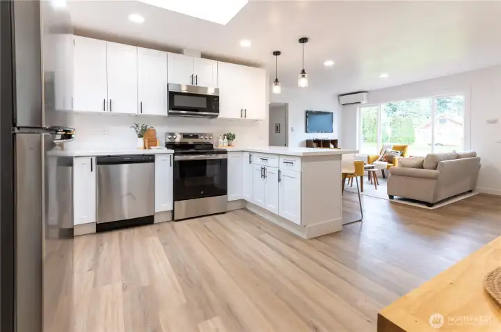 Tons of natural light!