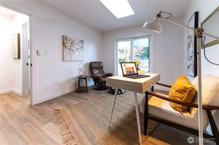 This room could also be an office, a project room, or a quiet reading room.