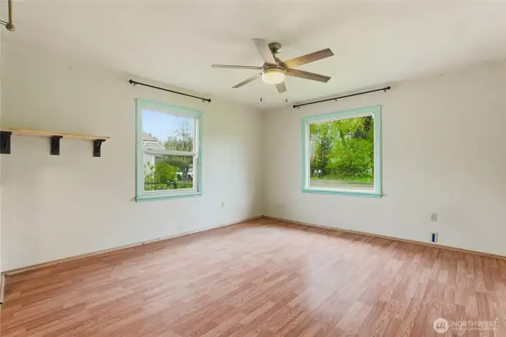 Primary bedroom on main floor