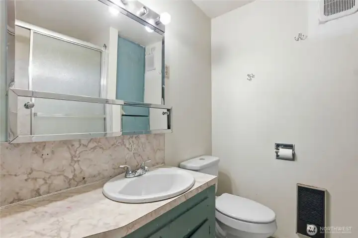 Main floor full bathroom