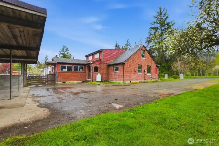 South Side of property view