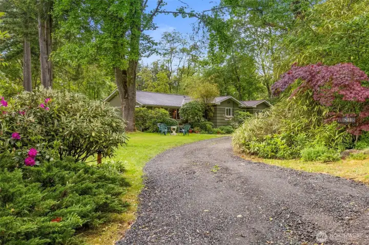 Private retreat tucked away