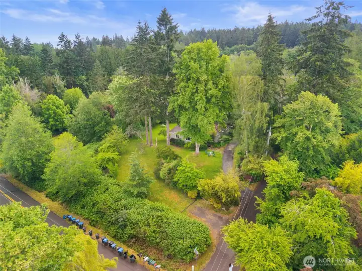 Full acre lot