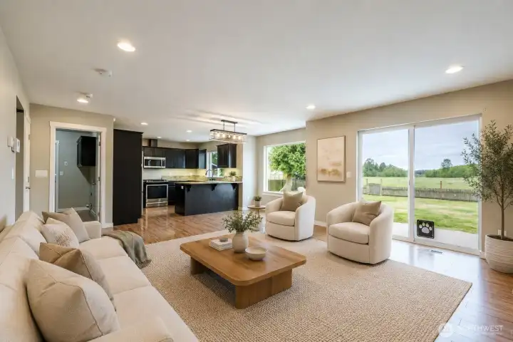 Main level Great Room/kitchen