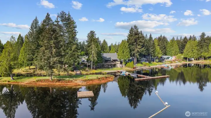 Beautiful private lake access within walking distance.
