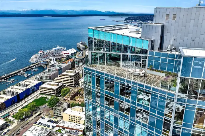 The Emerald - Perched above the city and next to Elliott  Bay