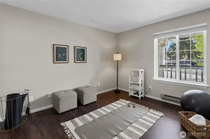 2nd bedroom or flex room, office, workout.