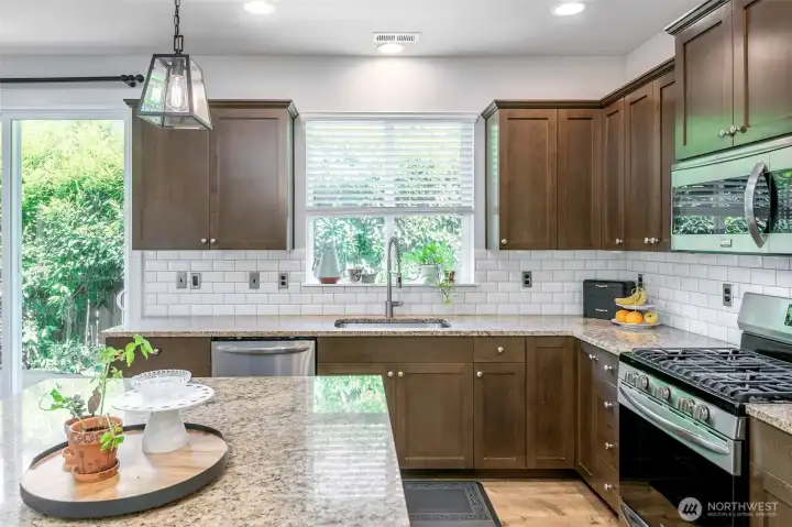 Gas stove! All appliances stay.