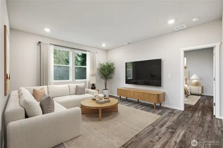 Virtual staging. Photo rendering is representational. Actual home finishes, elevation, and paint colors may vary. See site agent for details.