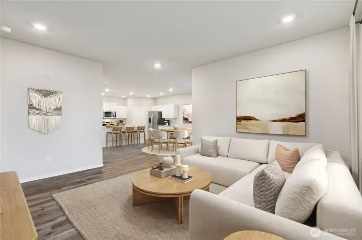 Virtual staging. Photo rendering is representational. Actual home finishes, elevation, and paint colors may vary. See site agent for details.