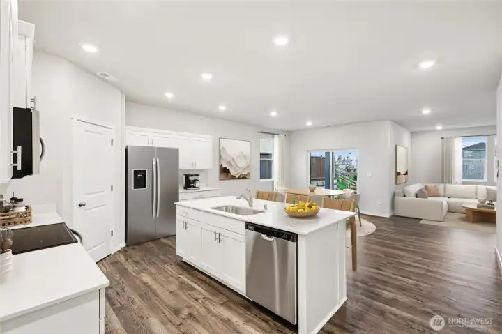 Virtual staging. Photo rendering is representational. Actual home finishes, elevation, and paint colors may vary. See site agent for details.