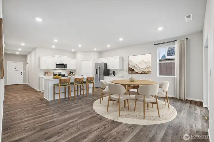 Virtual staging. Photo rendering is representational. Actual home finishes, elevation, and paint colors may vary. See site agent for details.