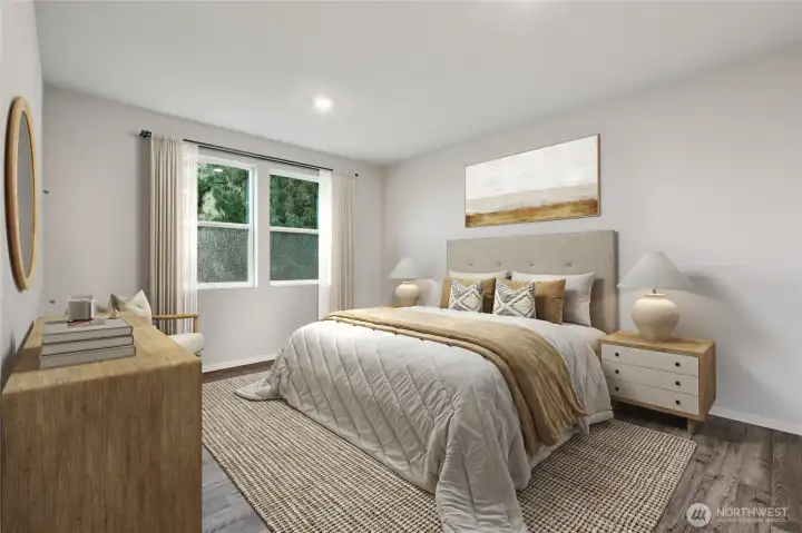 Virtual staging. Photo rendering is representational. Actual home finishes, elevation, and paint colors may vary. See site agent for details.