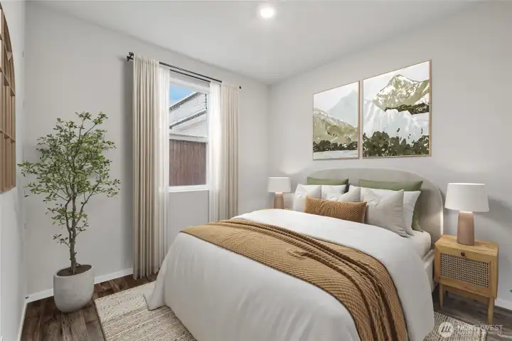 Virtual staging. Photo rendering is representational. Actual home finishes, elevation, and paint colors may vary. See site agent for details.