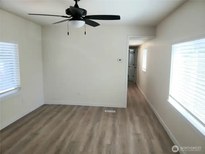 Huge Living Room with New Paint, Vinyl Plank Flooring and All New LED Lighting Throughout the Home. Huge Living Room with New Paint, Vinyl Plank Flooring and All New LED Lighting Throughout the Home.