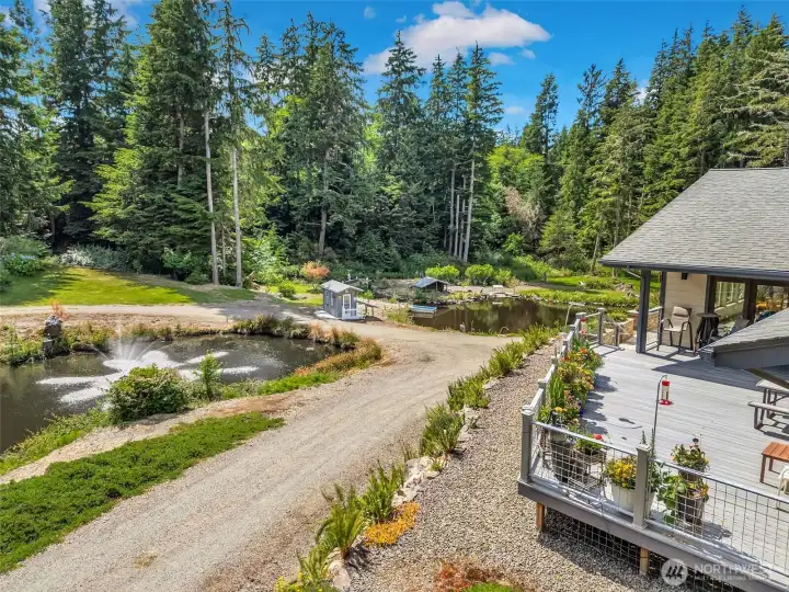 Expansive patio creates the perfect setting for outdoor entertaining. Expansive patio creates the perfect setting for outdoor entertaining.
