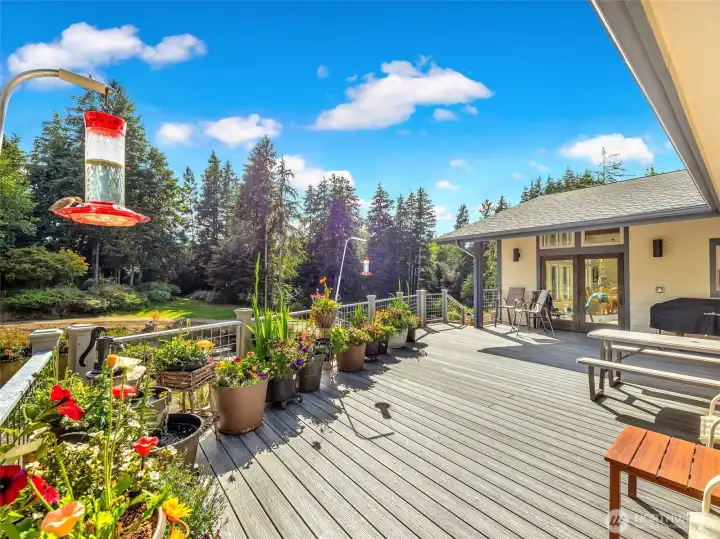 Thoughtfully designed outdoor living surrounded by beautifully landscaped grounds. Thoughtfully designed outdoor living surrounded by beautifully landscaped grounds.