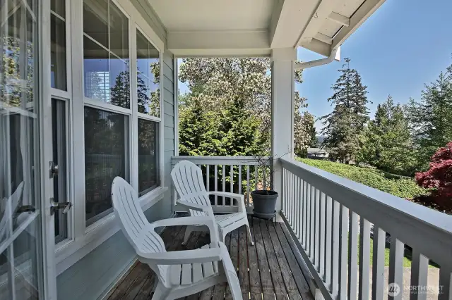 Perfect perch to take in the morning sun with your favorite morning beverage, or anytime of day to breathe in the beauty of this gorgeous island you get to call "home".