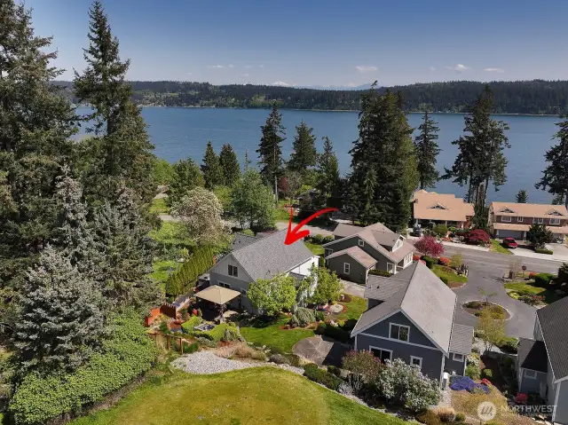 One more shot emphasizing the privacy that comes with this particular Bungalow.