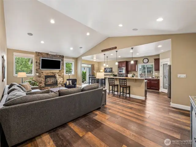 Open floor plan