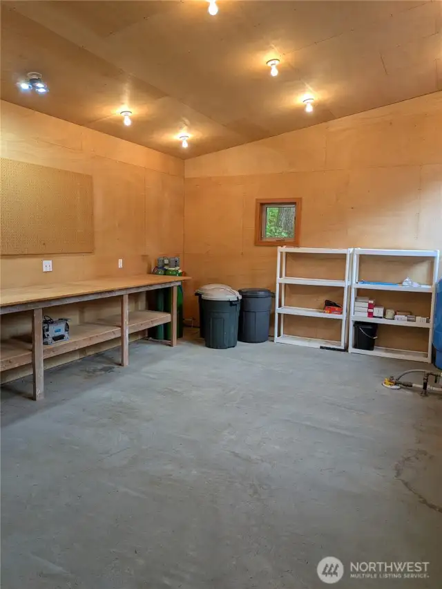 Other end of the shop.