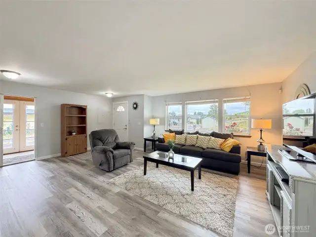 Sunny open living area