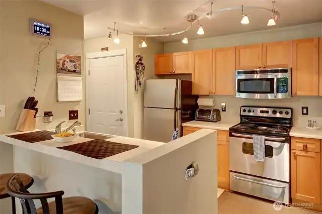 Stainless appliances