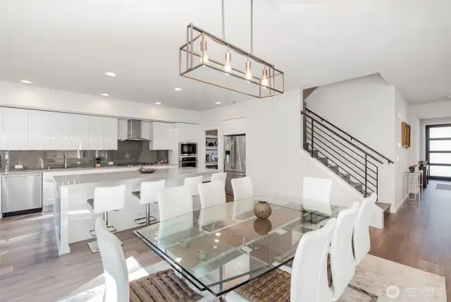 Another view of the dining area.