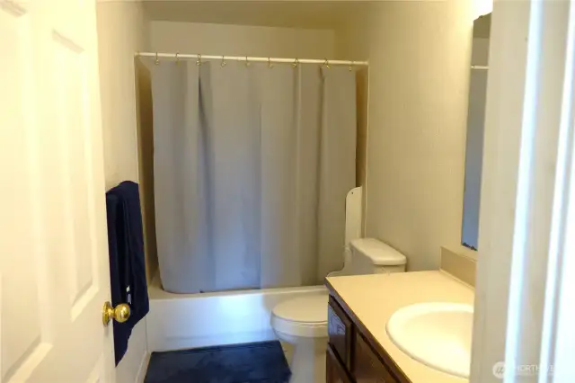 Upstairs bathroom.